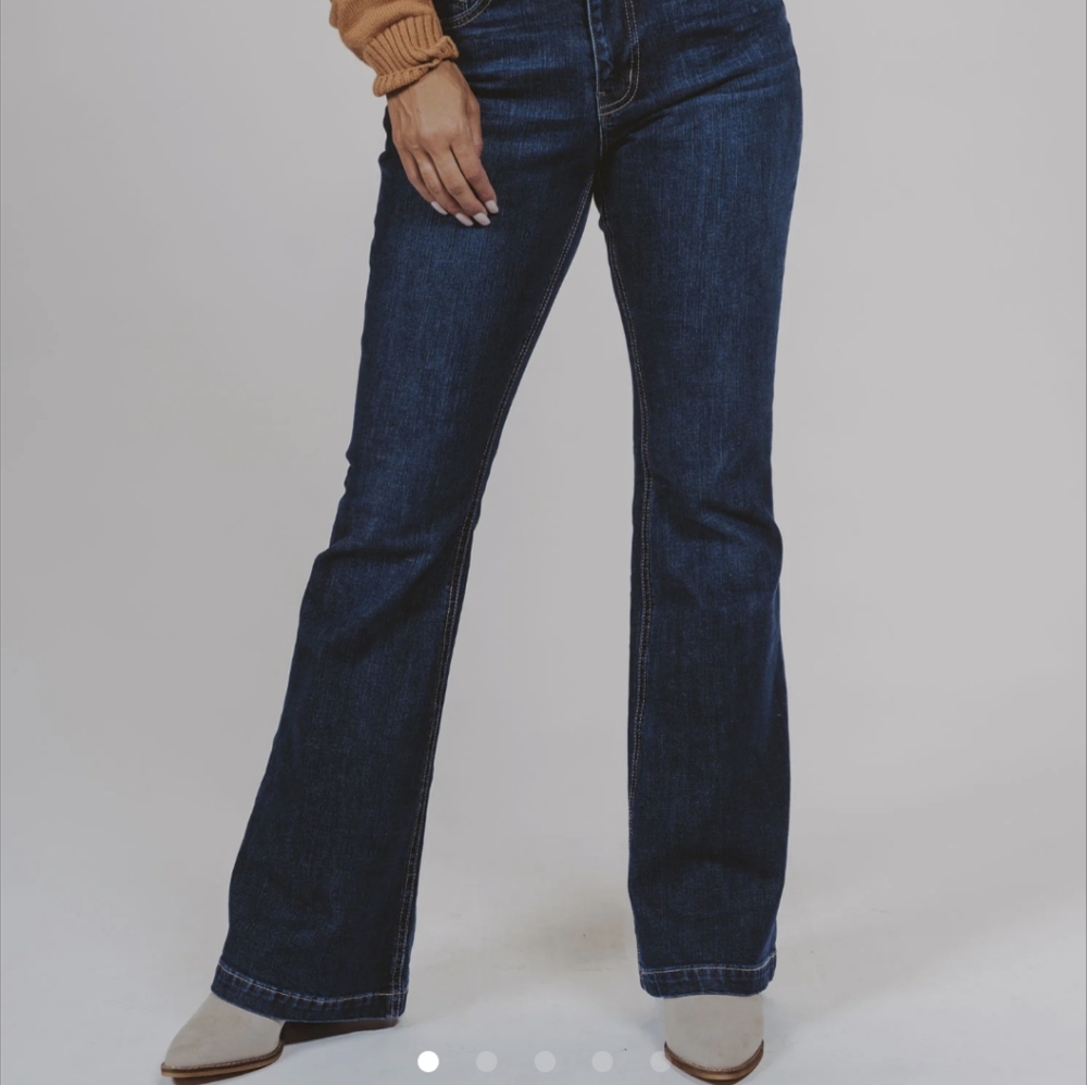 Mod-Rise Flare Jean from The Normal Brand.